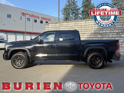Midnight Black Metallic 2026 Toyota Tundra Hybrid TRD Pro