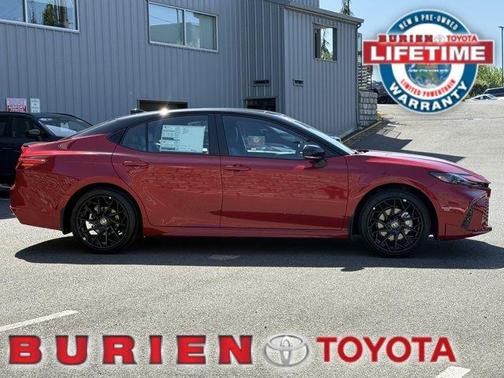 Red 2026 Toyota Camry XSE