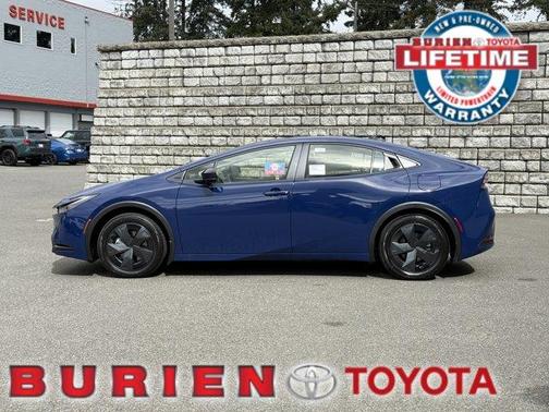 Blue 2026 Toyota Prius Plug-In Hybrid SE