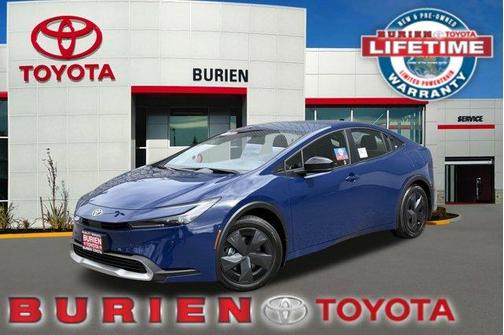 Blue 2026 Toyota Prius Plug-In Hybrid SE