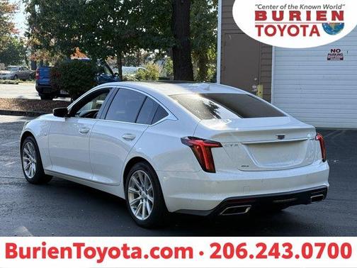 Summit White 2022 Cadillac CT5 Luxury AWD