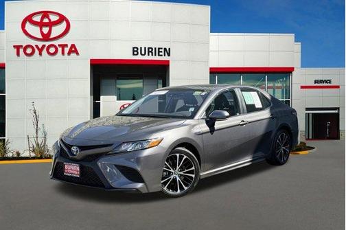 Predawn Gray Mica 2020 Toyota Camry Hybrid SE