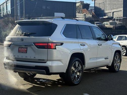 Wind Chill Pearl 2025 Toyota Sequoia Capstone