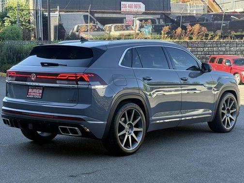 Pure Gray 2024 Volkswagen Atlas Cross Sport 2.0T SEL Premium R-Line