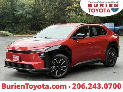 Red 2026 Toyota bZ XLE