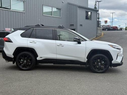 Wind Chill Pearl 2023 Toyota RAV4 Hybrid XSE