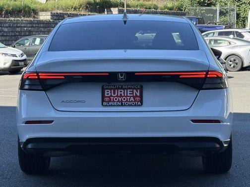 Platinum White Pearl 2024 Honda Accord EX