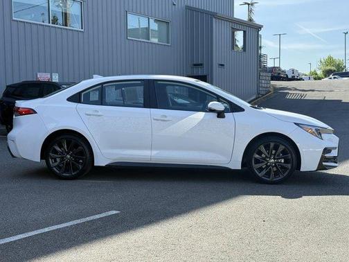 White 2025 Toyota Corolla SE