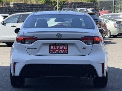 White 2025 Toyota Corolla SE
