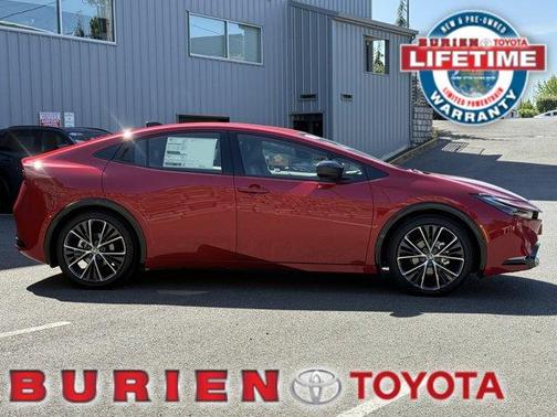 Red 2026 Toyota Prius XLE