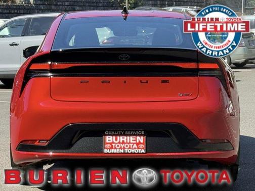Red 2026 Toyota Prius XLE