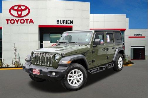 Sarge Green 2023 Jeep Wrangler Sport