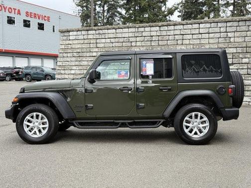 Sarge Green 2023 Jeep Wrangler Sport