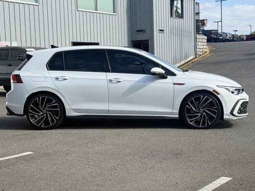 Opal White Pearl Effect 2024 Volkswagen Golf GTI 2.0T Autobahn