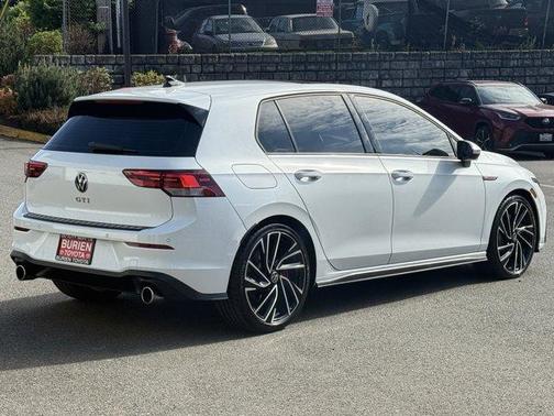 Opal White Pearl Effect 2024 Volkswagen Golf GTI 2.0T Autobahn