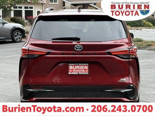 Ruby Flare Pearl 2024 Toyota Sienna XSE 7 Passenger