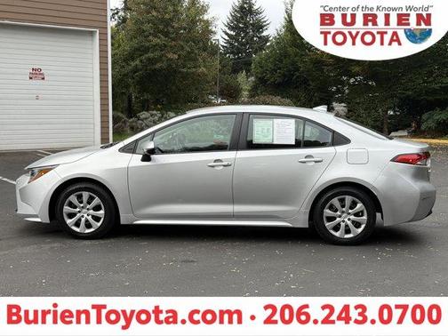 Classic Silver Metallic 2025 Toyota Corolla LE