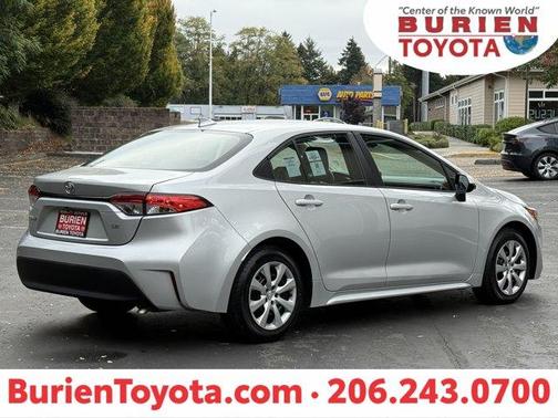 Classic Silver Metallic 2025 Toyota Corolla LE