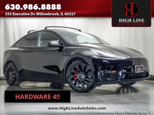Black 2023 Tesla Model Y Performance