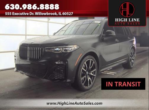Matte Black 2022 BMW X7 xDrive40i