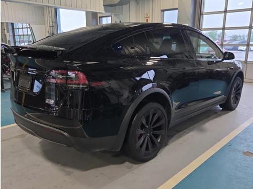 Black 2023 Tesla Model X Plaid