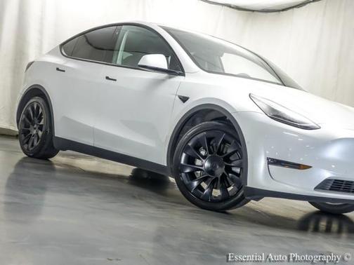 Pearl White Multi 2020 Tesla Model Y Long Range