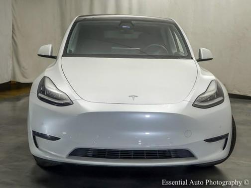 Pearl White Multi 2020 Tesla Model Y Long Range