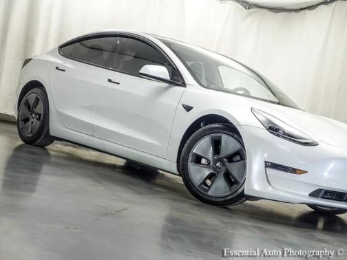 Pearl White Multi 2021 Tesla Model 3 Long Range