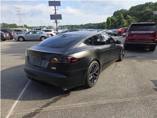 Matte Black 2023 Tesla Model S Plaid