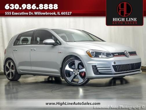 Reflex Silver Metallic 2017 Volkswagen Golf GTI S 4-Door