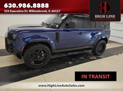 Blue 2022 Land Rover Defender 110 X-Dynamic HSE