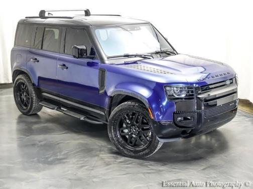 Blue 2022 Land Rover Defender 110 X-Dynamic HSE