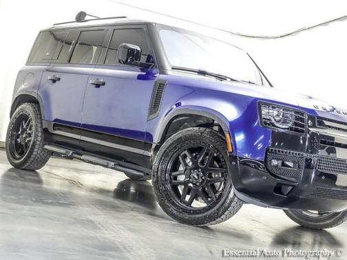 Blue 2022 Land Rover Defender 110 X-Dynamic HSE