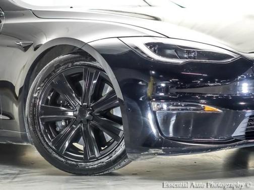 Black 2023 Tesla Model S HW4
