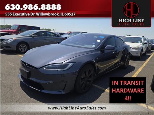 Midnight Silver Metallic 2023 Tesla Model S HW4