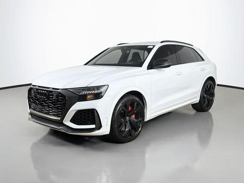 Glacier White Metallic 2023 Audi RS Q8 4.0T quattro
