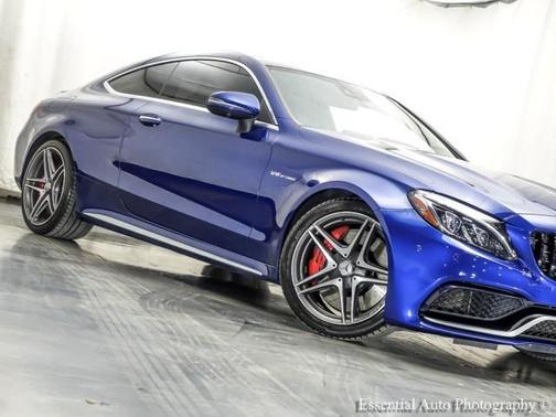 Brilliant Blue Metallic 2018 Mercedes-Benz AMG C 63 S