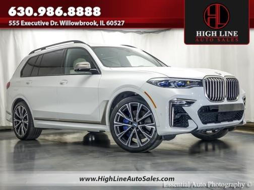 Alpine White 2021 BMW X7 M50i