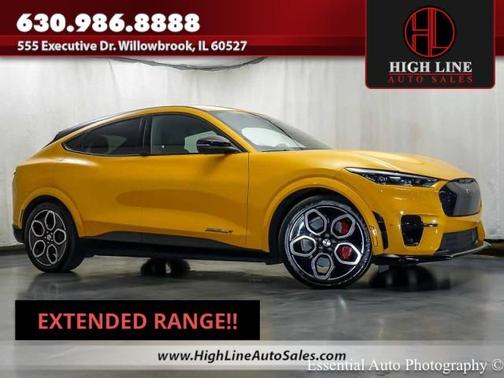 Cyber Orange Metallic Tricoat 2021 Ford Mustang Mach-E GT