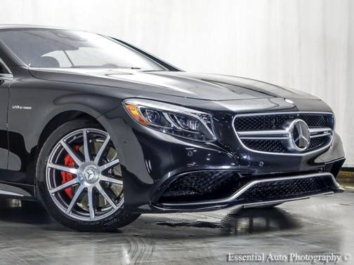 Black 2016 Mercedes-Benz AMG S AMG S 63 4MATIC