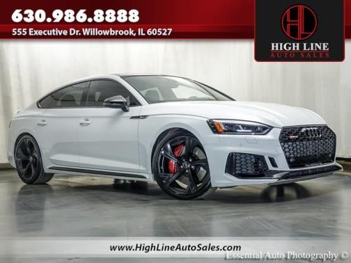 Glacier White Metallic 2019 Audi RS 5 2.9T