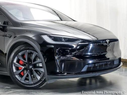 Black 2024 Tesla Model X Plaid