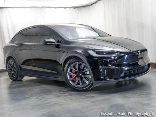 Black 2024 Tesla Model X Plaid