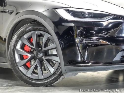 Black 2024 Tesla Model X Plaid