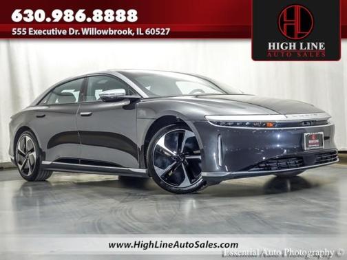 Quantum Gray 2022 Lucid Air Grand Touring