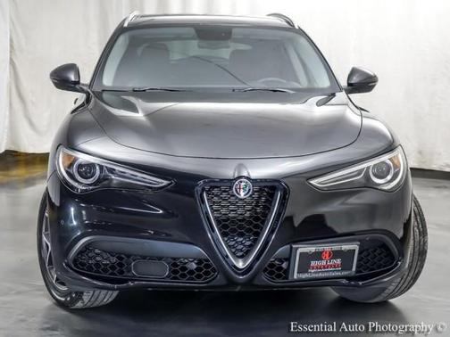 Basalto Brown Metallic 2019 Alfa Romeo Stelvio Ti Sport