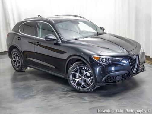 Basalto Brown Metallic 2019 Alfa Romeo Stelvio Ti Sport