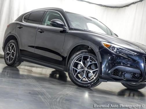 Basalto Brown Metallic 2019 Alfa Romeo Stelvio Ti Sport