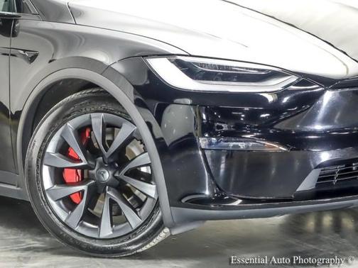 Black 2023 Tesla Model X Plaid