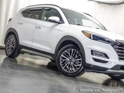 Cream White 2020 Hyundai TUCSON Ultimate